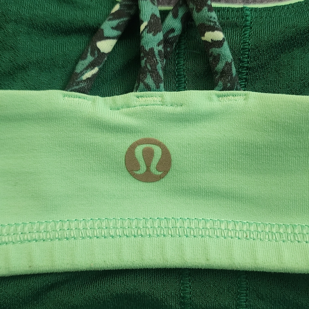 Lululemon Athletica Green Sports Bra